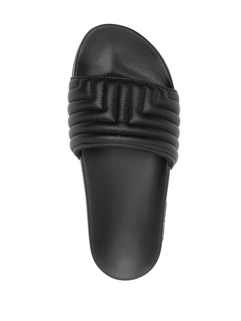 Tom Ford Logo Smooth Leather Sandals - Shoes - Compare