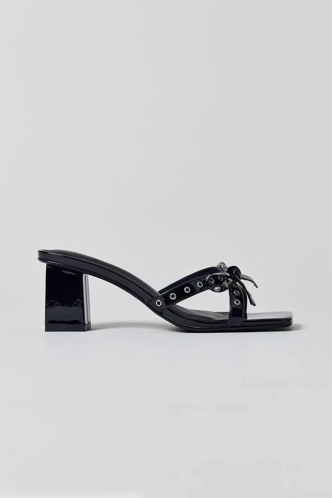Urban Outfitters UO Charlie Rivet Bow Block Heel Sandal 3