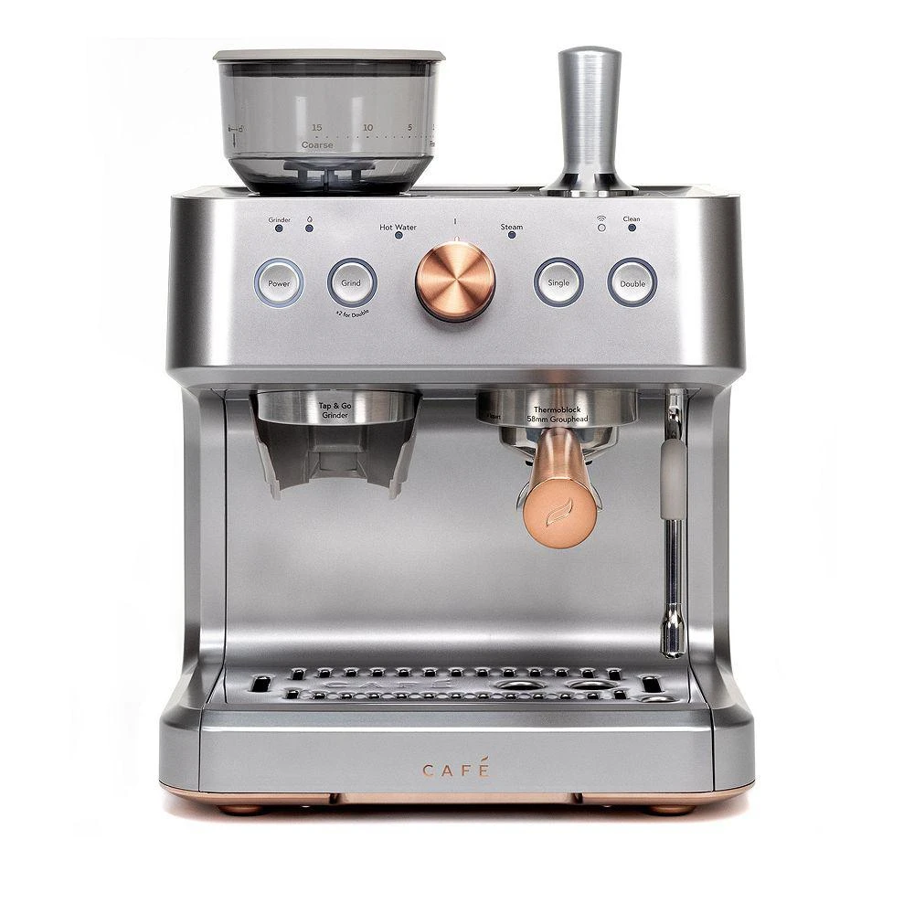 GE Appliances Cafe BELLISSIMO Semi Automatic Espresso Machine with Frother 1