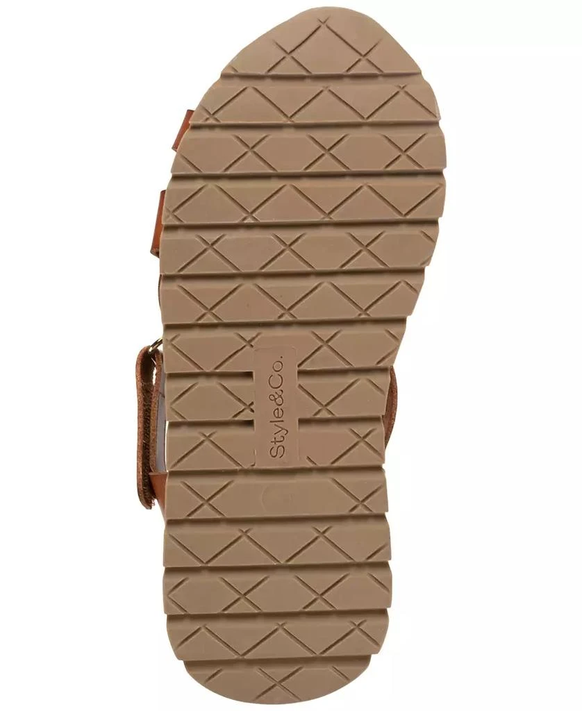 Style & Co Women's Sallyy Platform Wedge Sandals, Exclusively at Macy's 6