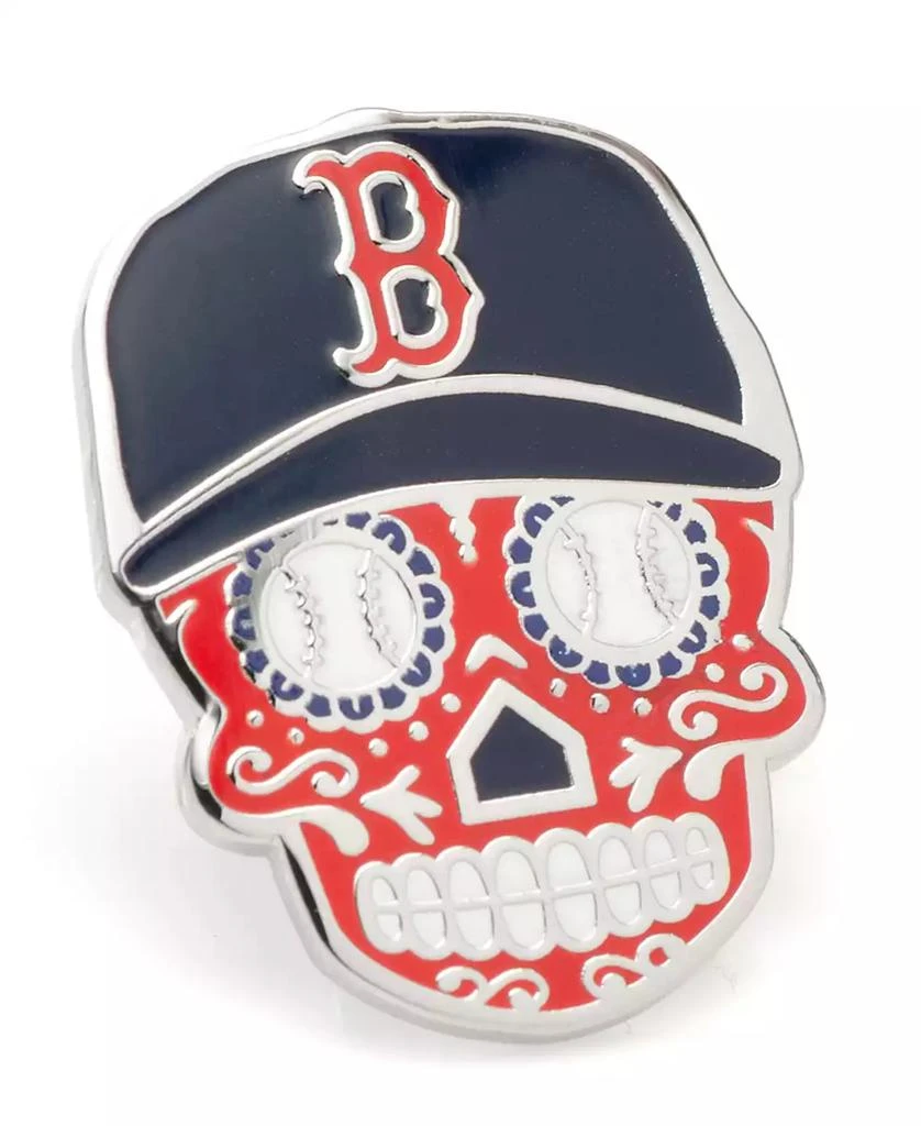 MLB Men's Boston Red Sox Sugar Skull Lapel Pin 1