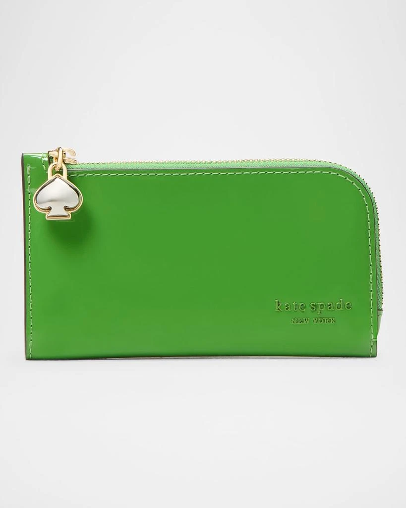 Kate Spade devin small patent leather bifold wallet 1
