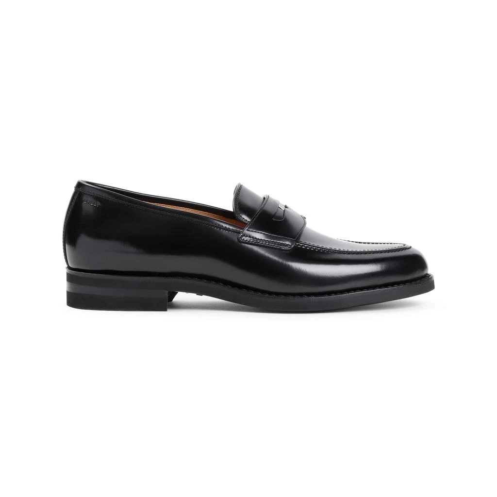 Bally Black Calf Leather Sweeny Loafer 2