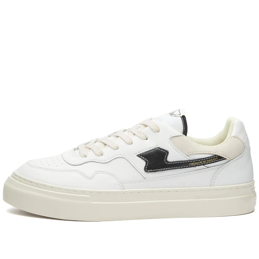 Stepney Workers Club Stepney Workers Club Pearl S-Strike Leather Sneaker 1