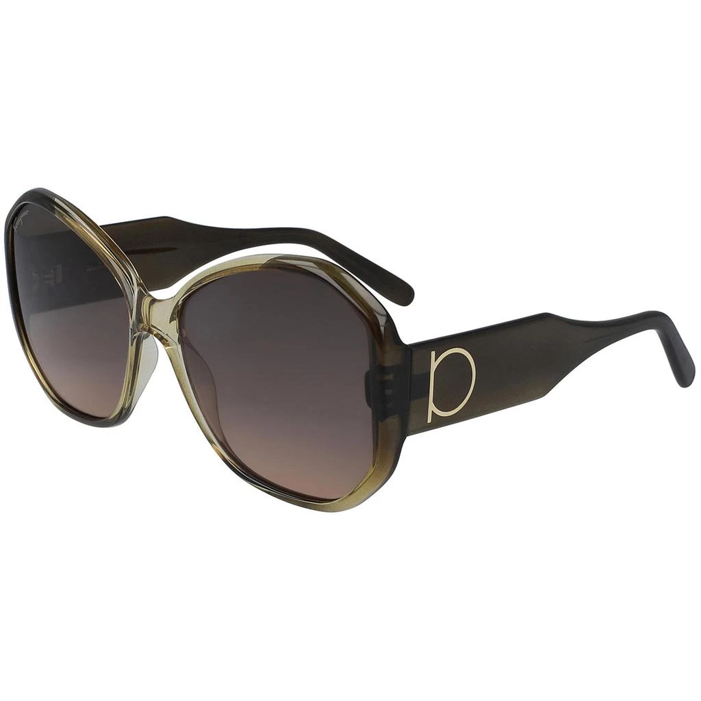 Salvatore Ferragamo Salvatore Ferragamo Women's Sunglasses - Brown Gradient Lens Butterfly | SF942S 326 1