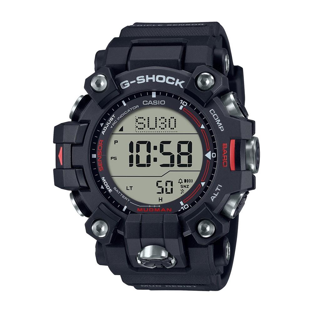 G-Shock Men's Digital Black Resin Watch, 52.7mm, GW9500-1