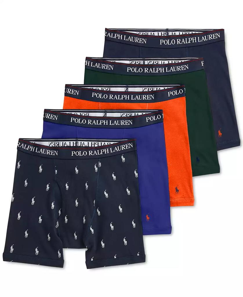 Ralph Lauren Men's 5-Pk. Classic-Fit Boxer Briefs