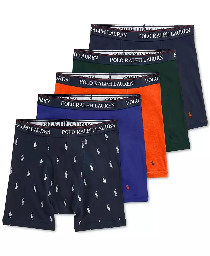 Polo Ralph Lauren Men's 5-Pk. Classic-Fit Boxer Briefs 1