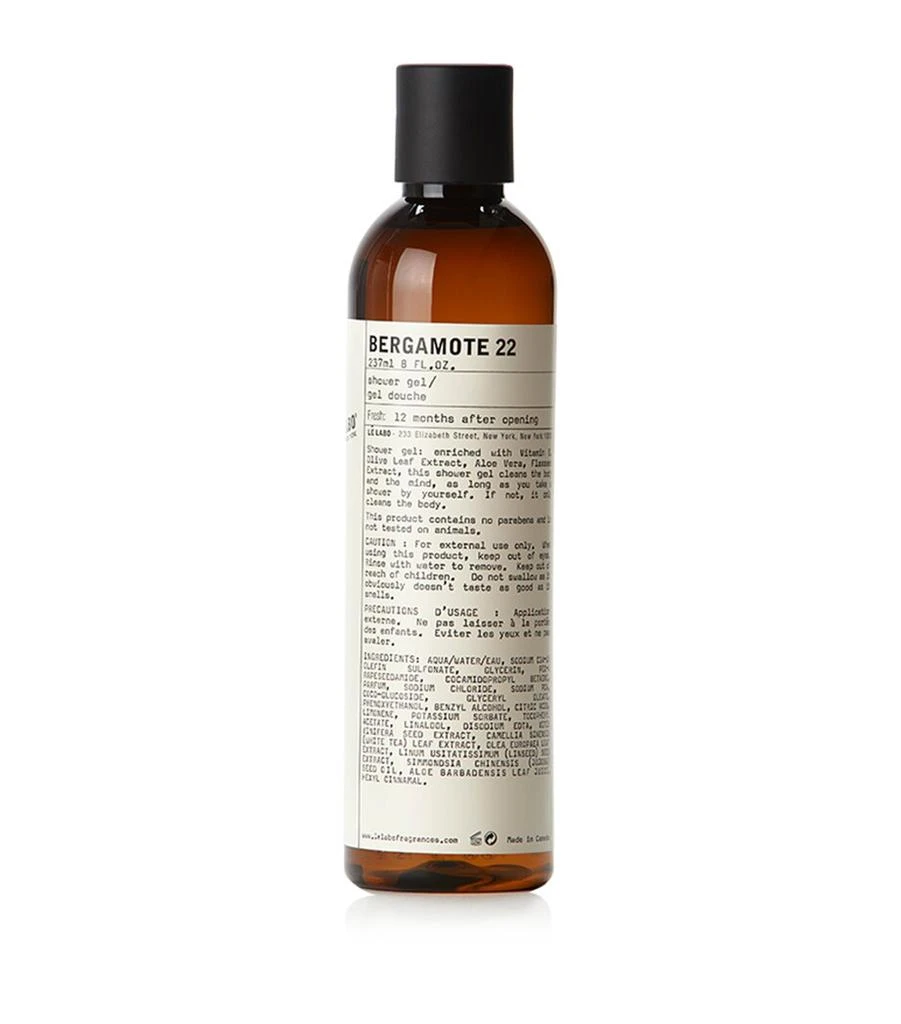 Le Labo Bergamote 22 Shower Gel (237ml) 1