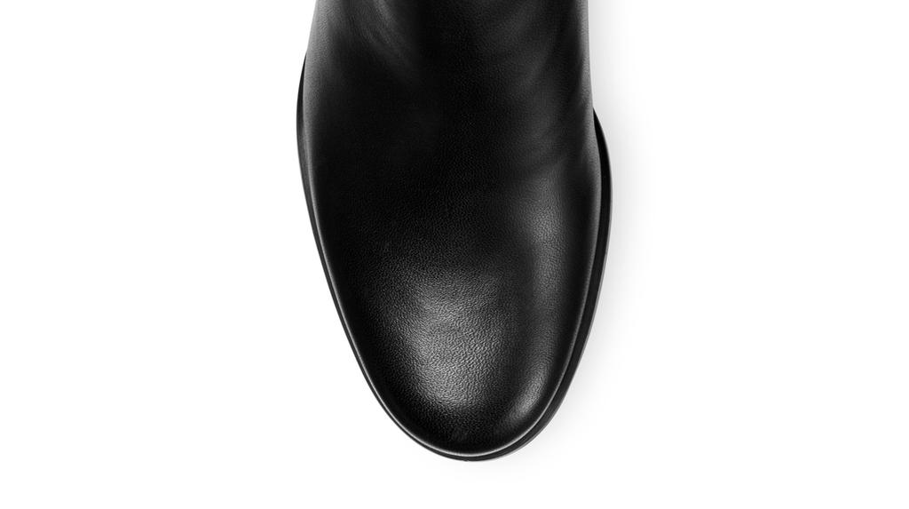 Stuart Weitzman CITY BLOCK BOOT ブラックレザー Stuart Weitzman CITY BLOCK BOOT - Ankle Boots - BeyondStyle