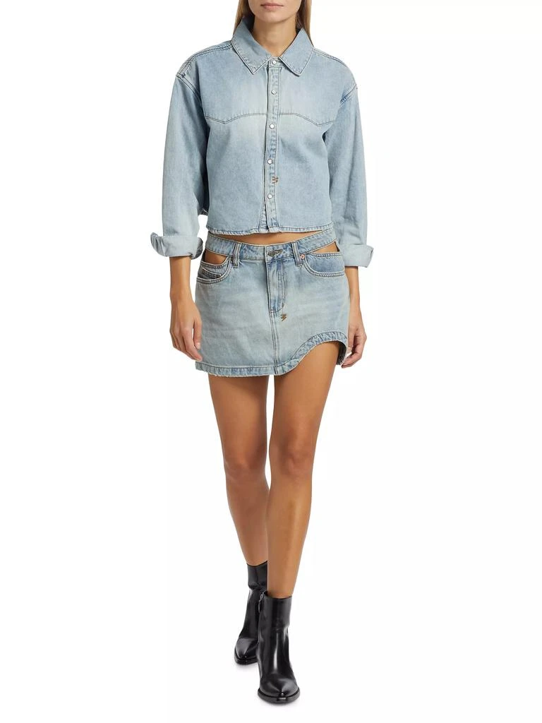 Ksubi Saddle Low Rider Paragon Mini Skirt 2