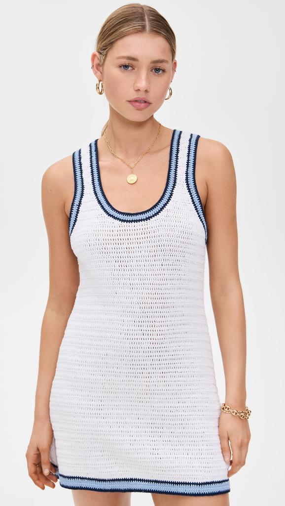 The Upside Elsa Crochet Mini Dress