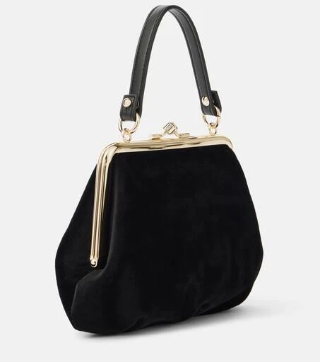 Vivienne Westwood Granny Frame Orb velvet tote bag 4