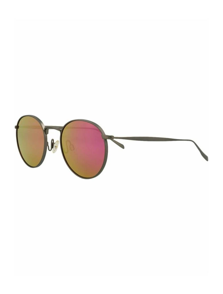 Maui Jim Round-Frame Titanium Sunglasses 2