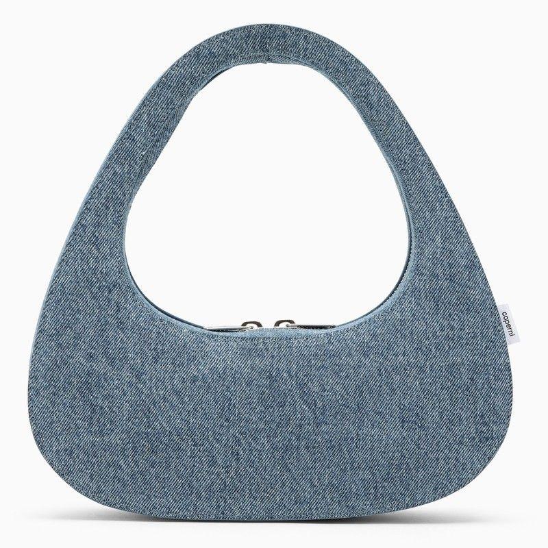 COPERNI Coperni Baguette Swipe Bag In Denim