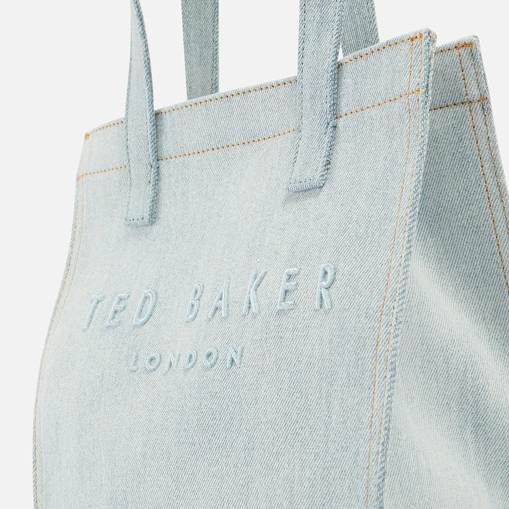 Ted Baker London Ted Baker Danimy Small Icon Denim Bag 5
