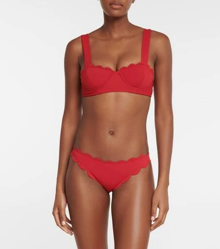 Marysia North scalloped bikini top 2