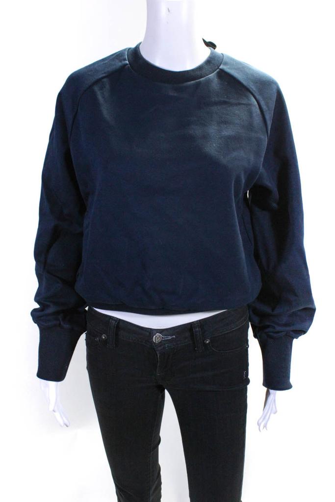 Adeam Womens Ayame Pullover Navy