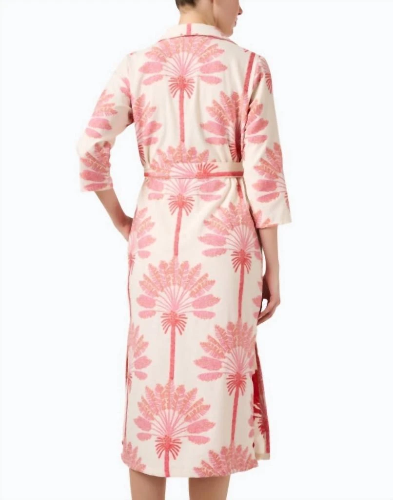 VILAGALLO Diana Dress In Palmera 2