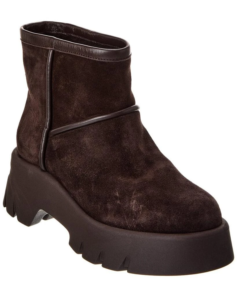 Gianvito Rossi Suede Platform Bootie 1