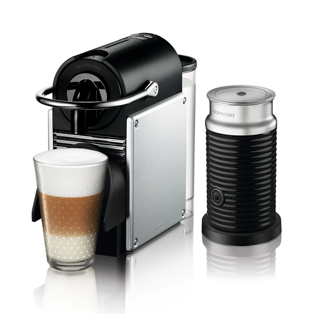 Nespresso Original Pixie Espresso Machine by De'Longhi, with Aeroccino Milk Frother 1