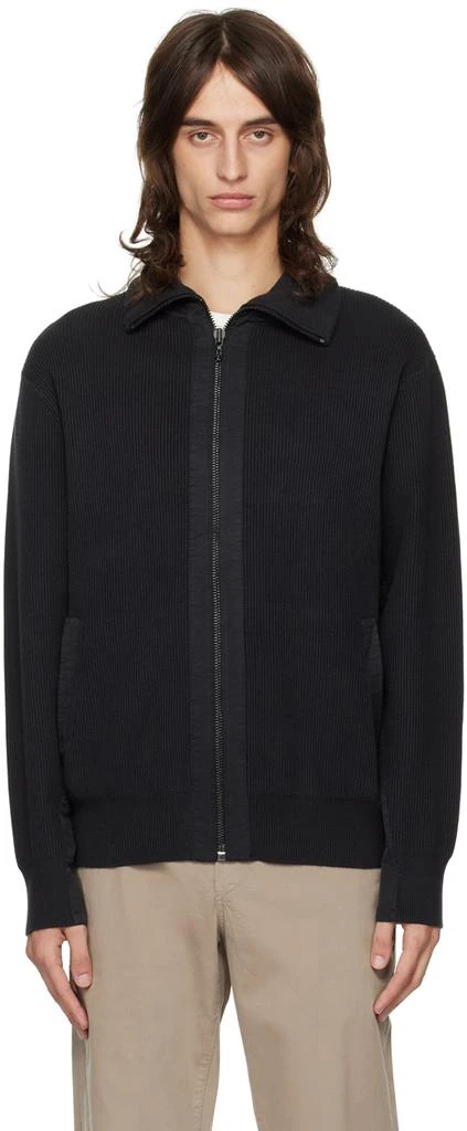 Rag & Bone Gray Washed Dexter Andrew Sweater 1