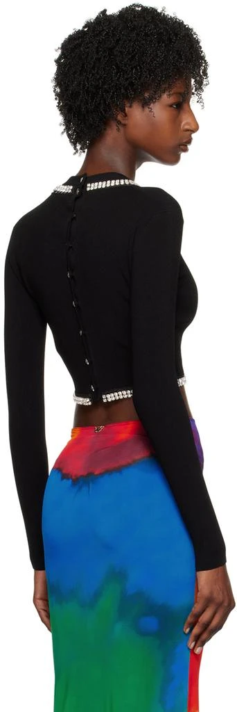 Paco Rabanne Black Cropped Sweater 3