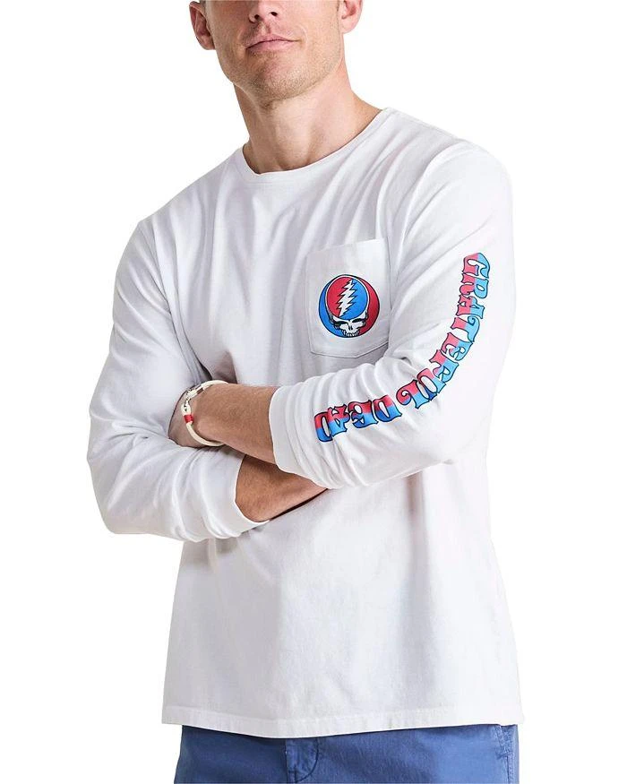 Vineyard Vines x Grateful Dead Stealie Long-Sleeve Pocket Tee 3