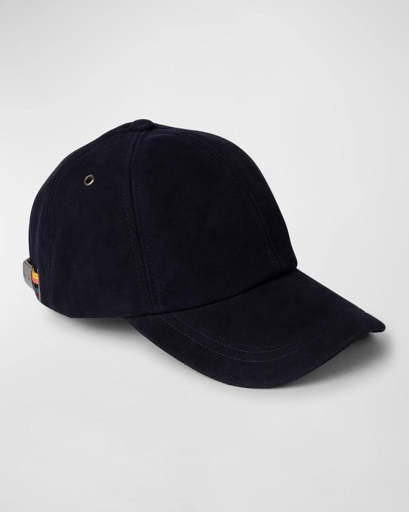 Paul Smith Men's Suede Baseball Hat 2