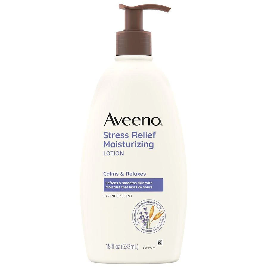 Aveeno Stress Relief Moisturizing Lotion Lavender 1