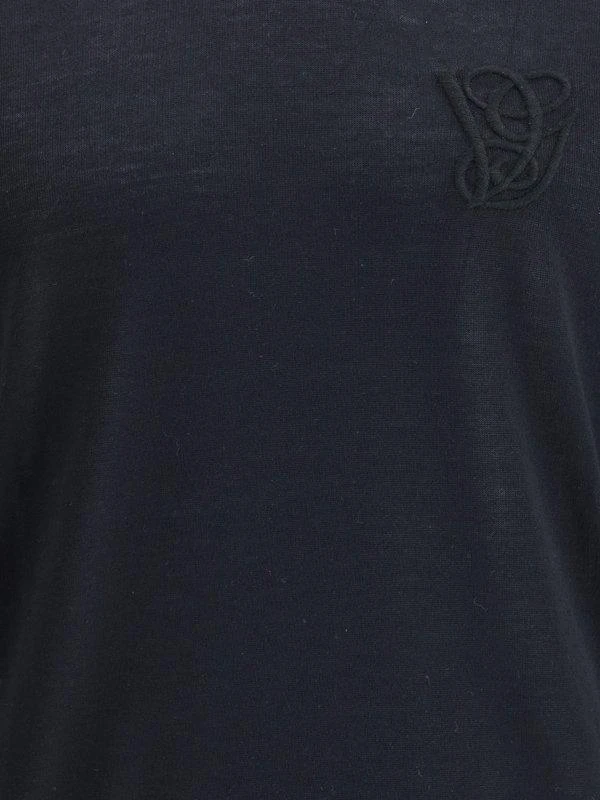 Valentino Valentino Logo Embroidered Crewneck Jumper 3