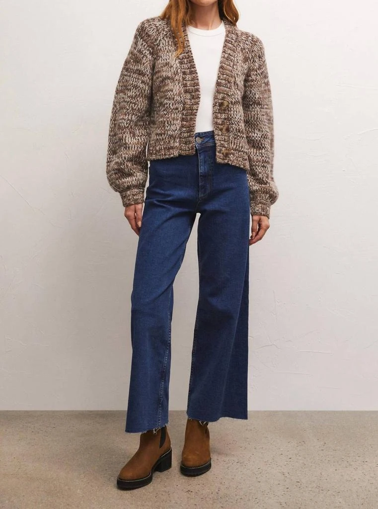 Z Supply Este Cardigan In Hazel Nut 1