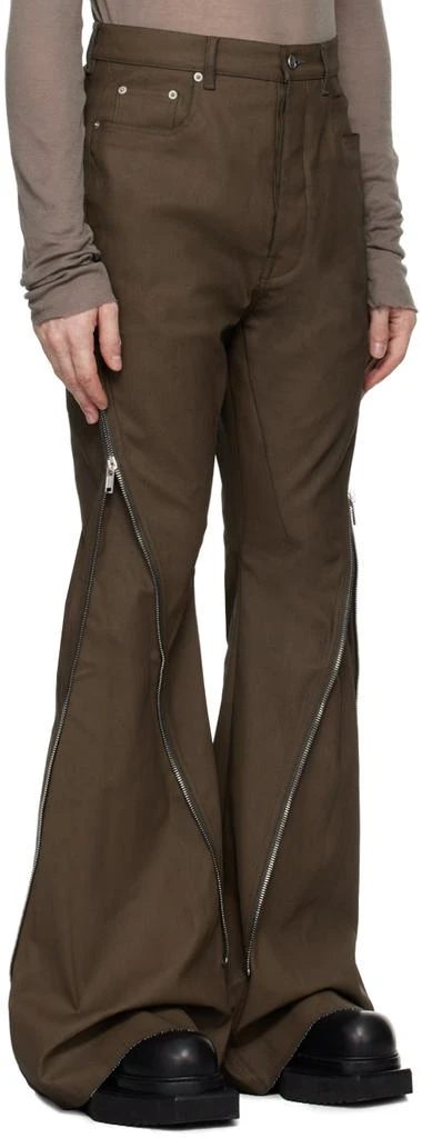 Rick Owens Khaki Porterville Bolan Banana Jeans 2