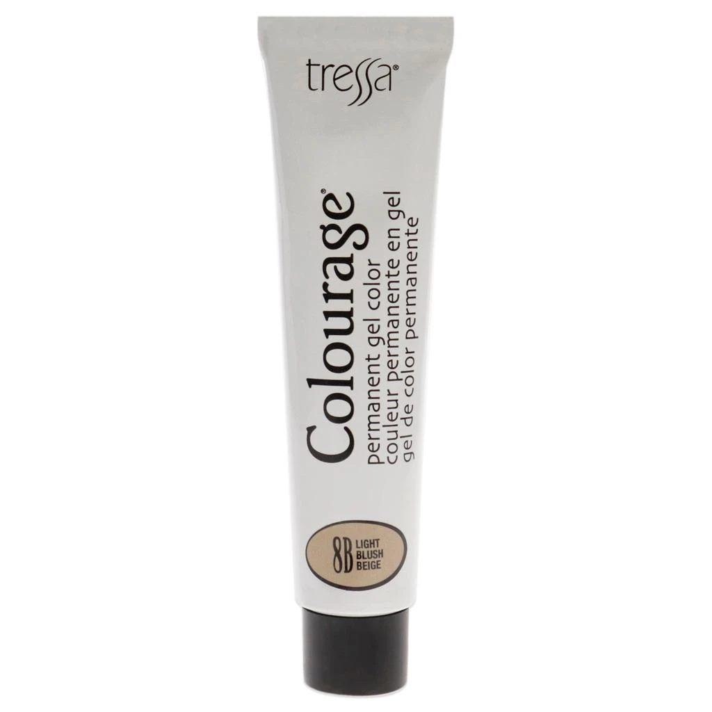 Tressa Colourage Permanent Gel Color - 8B Light Blush Beige by for Unisex - 2 oz Hair Color 2