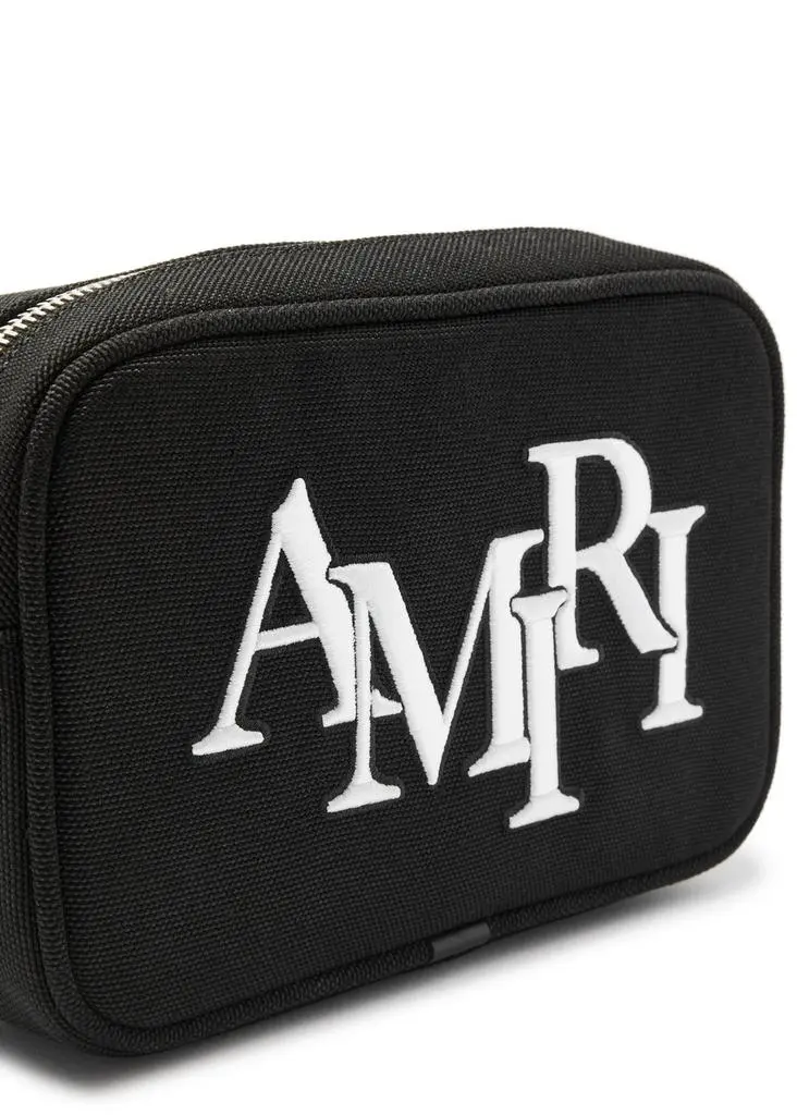 AMIRI Staggered canvas camera bag  3