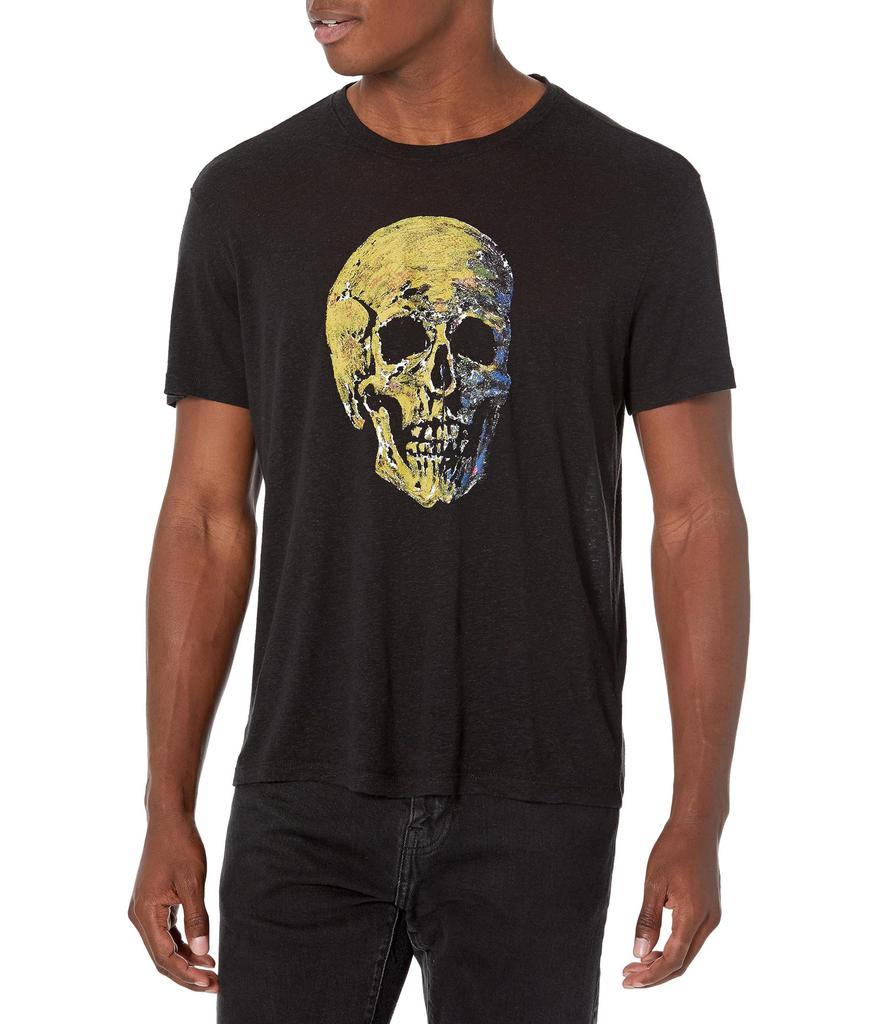 John Varvatos Painted Skull Tee KG6361Z3