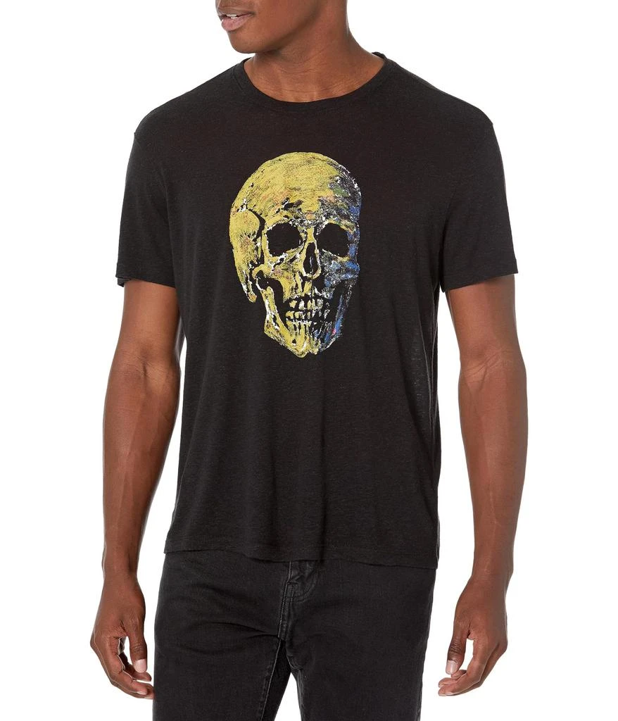 John Varvatos Painted Skull Tee KG6361Z3 1