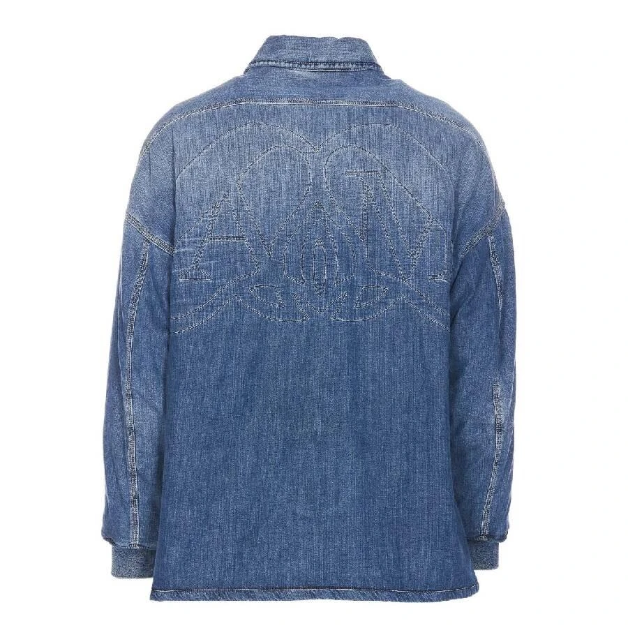 Alexander McQueen Long Sleeve Denim Shirt 2