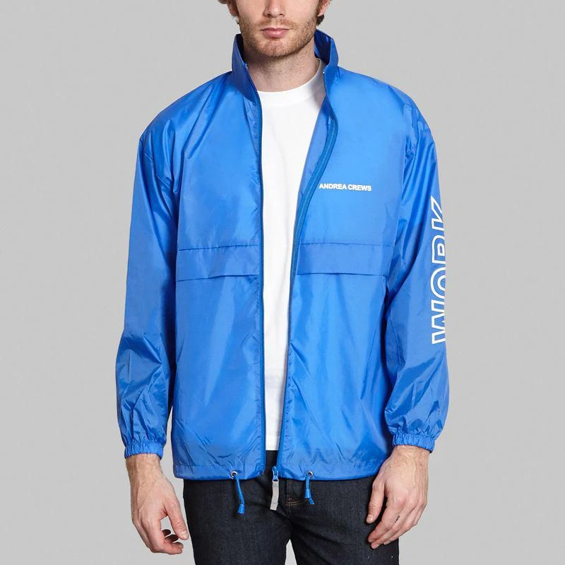 ANDREA CREWS Work Rain Jacket Blue ANDREA CREWS 4