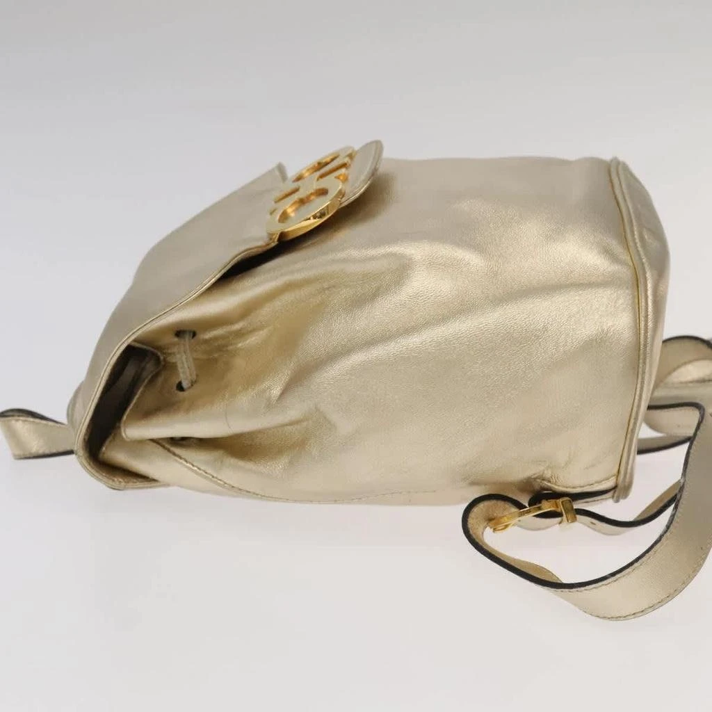 Salvatore Ferragamo Gancini Backpack Leather Leather Backpack Bag (Pre-Owned) 4