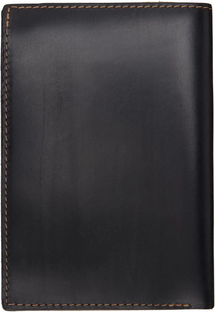 RRL Black Leather Passport Holder 2