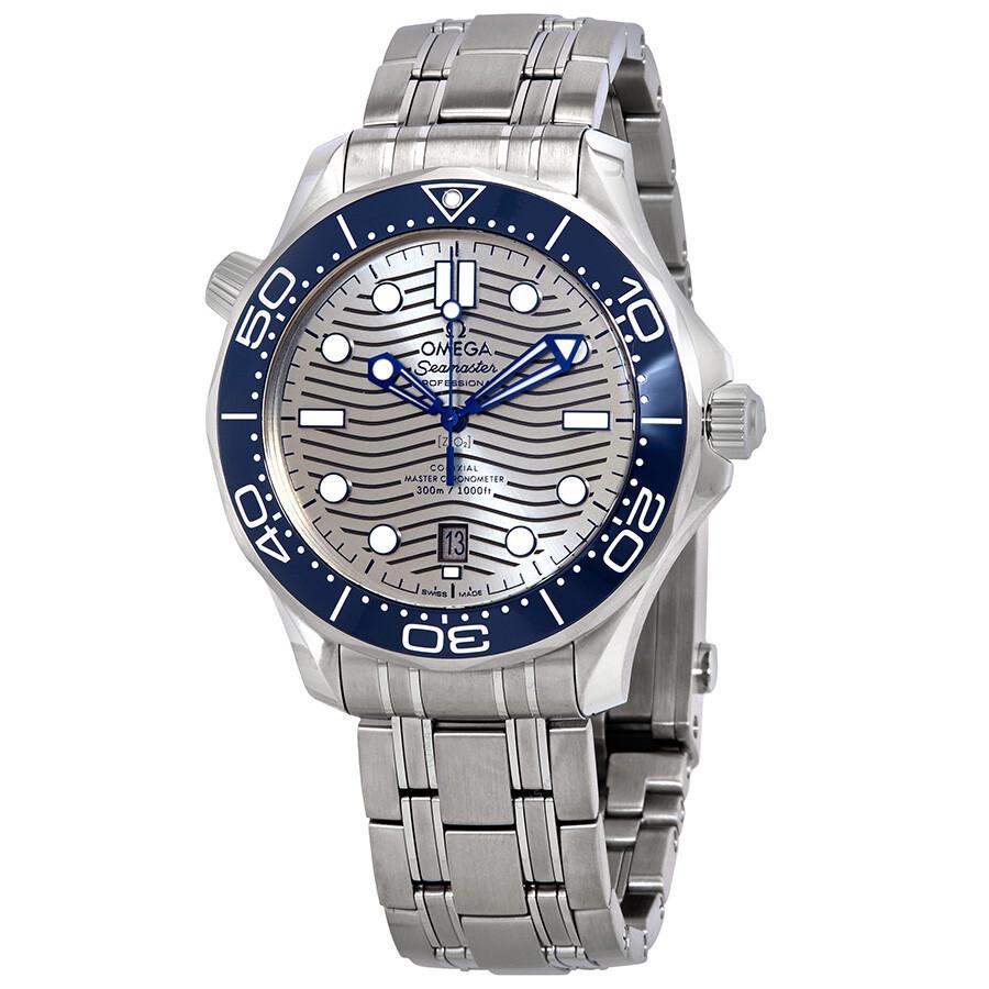 Omega Seamaster Automatic Grey Dial Men's Watch 210.30.42.20.06.001