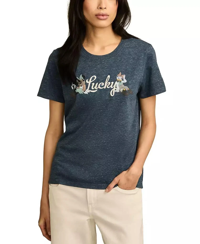 Lucky Brand Women's Minnie & Daisy T-Shirt 1