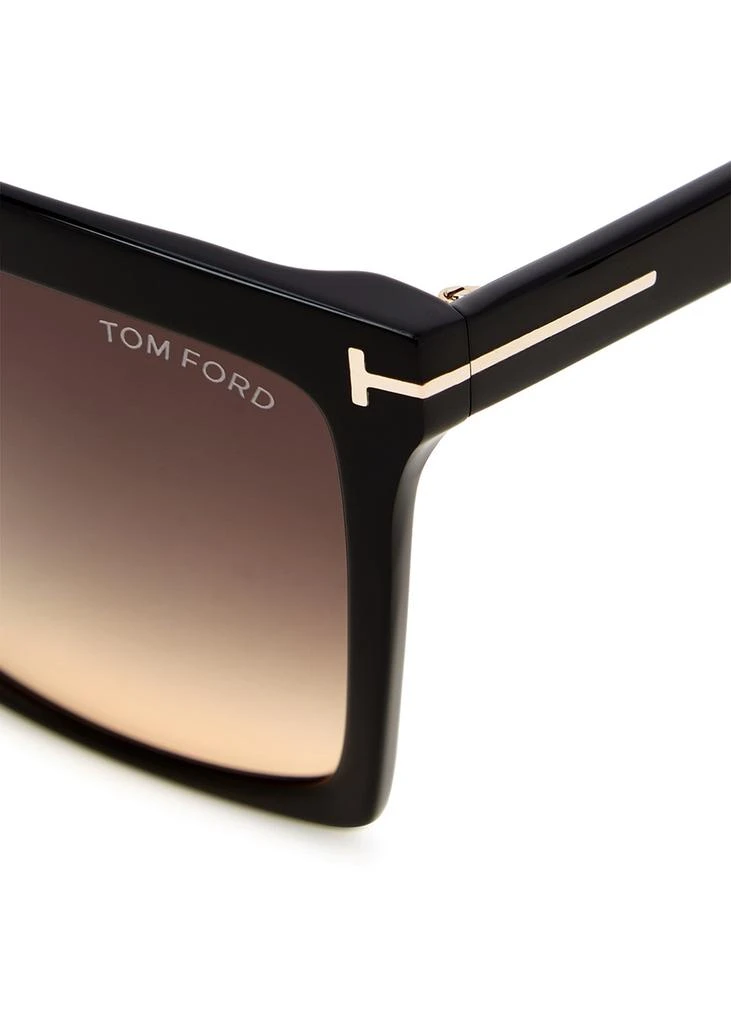 Tom Ford Sabrina black square-frame sunglasses 3