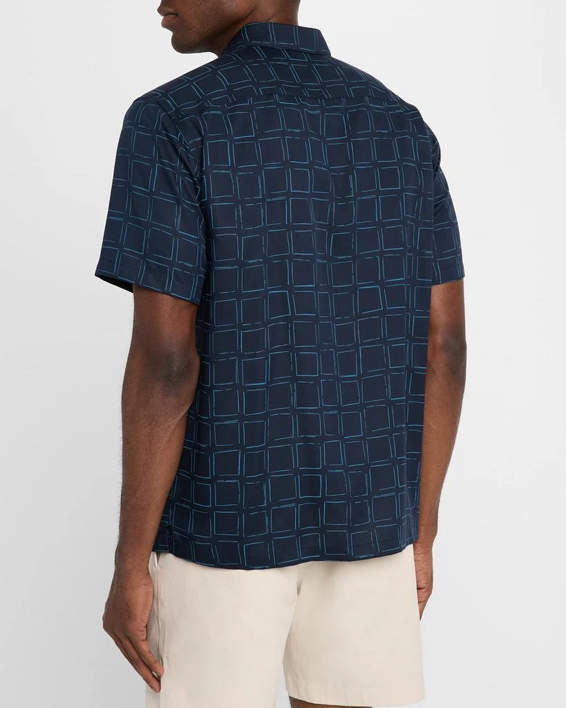 Theory Men's Irving Grid Lyocell Sport Shirt 3