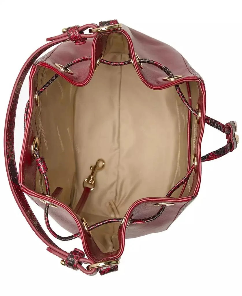 Brahmin Melinda Dietrich Leather Bucket Bag 5