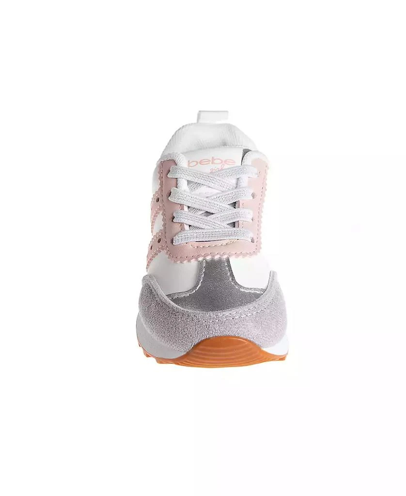 Bebe Toddler Girls Jogger with Rhinestones Shoe 4