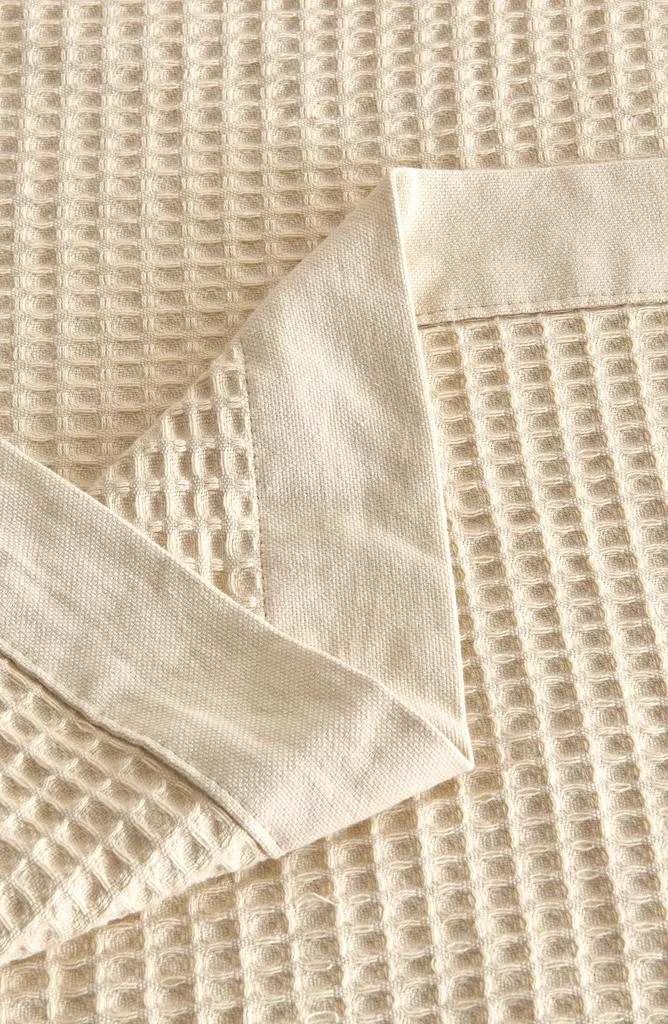 Woven 
Weft Super Soft Cotton All-Season Waffle Weave Throw Blanket 2
