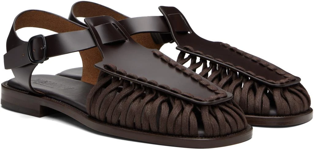 Hereu Brown Alaro Sandals 4