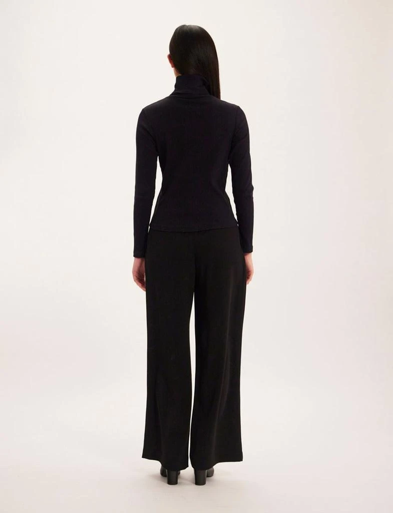 INES DE LA FRESSANGE PARIS Matthieu black turtleneck top 4